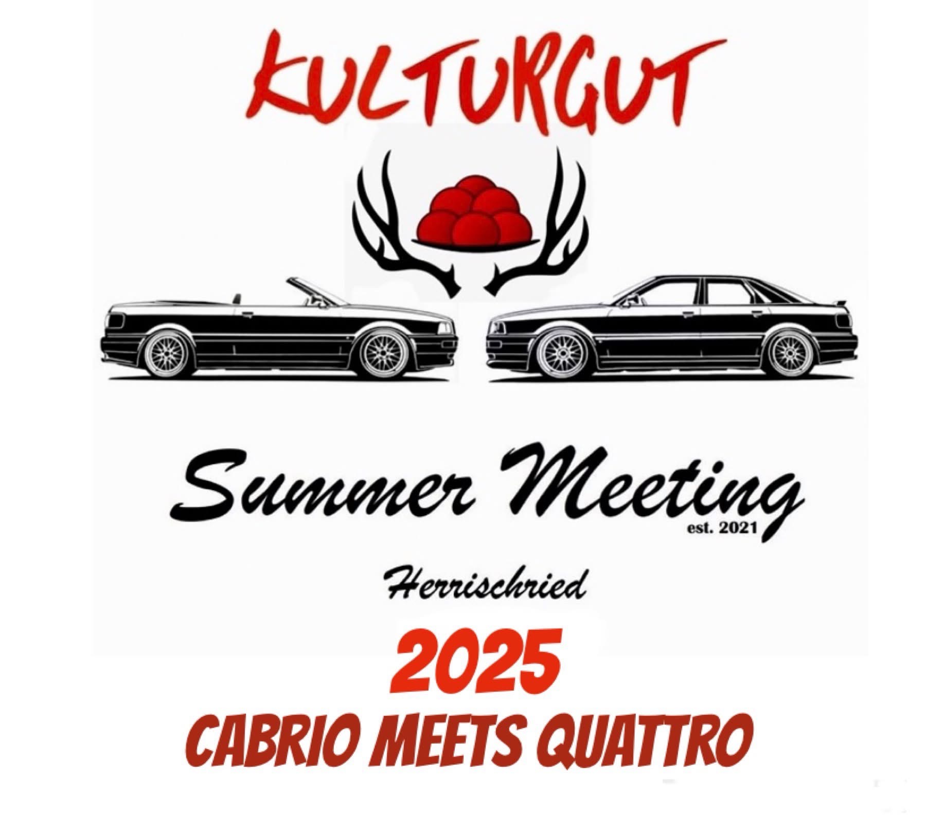 Summer Meeting goes NEW DIMENSION ..!! Cabrio meets B4 Quattro by Dirk Strittmatter